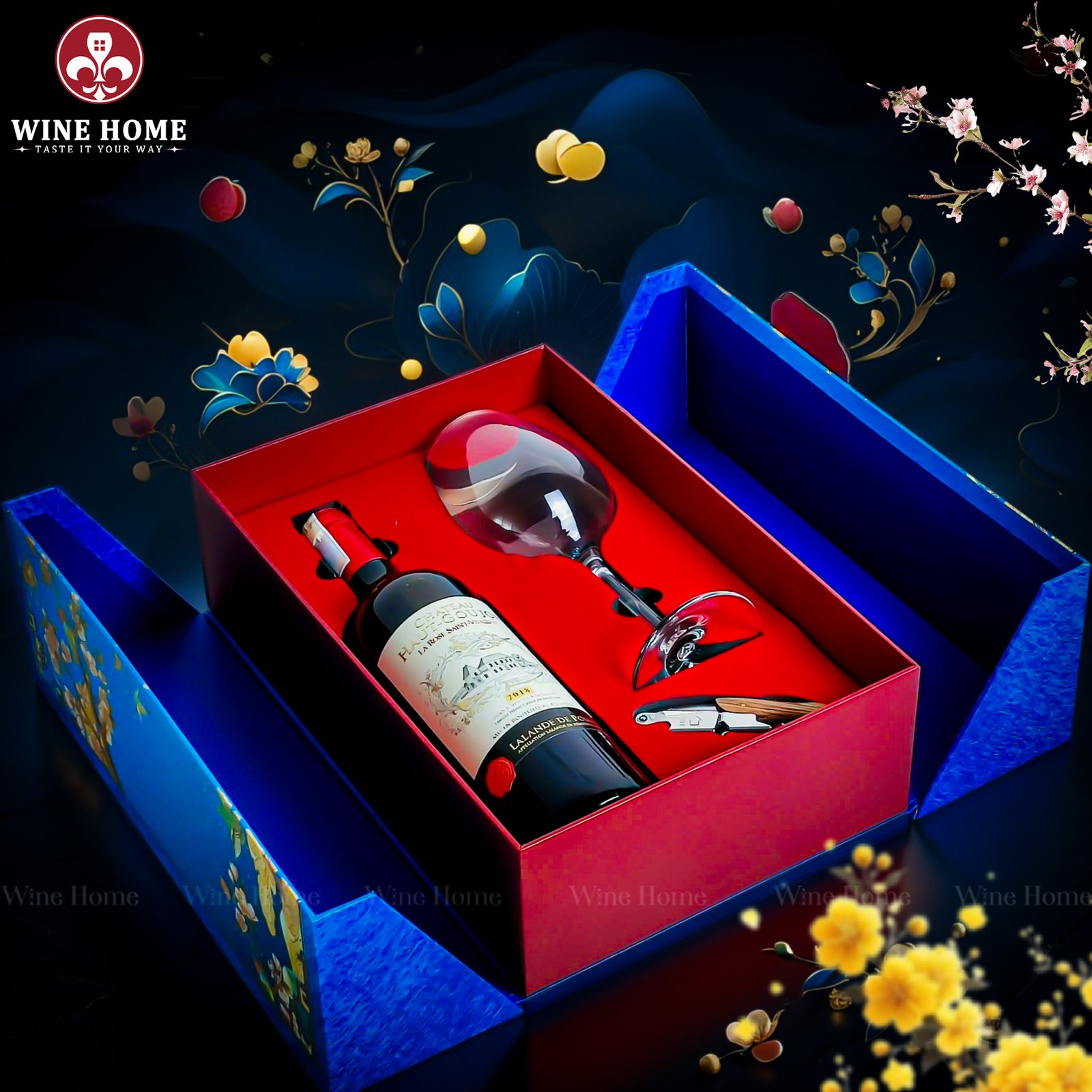 Hộp Quà Tết Cao Cấp Sắc Xuân 2026 SX06 Hộp Quà Tết Cao Cấp Sắc Xuân 2026 SX06